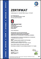 SCC-Zertifikat Allgemein